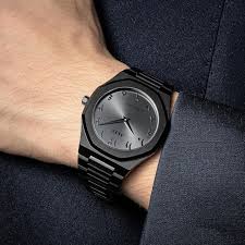 Black Aura Watch — All-Black Quartz Timepiece for Men & Women