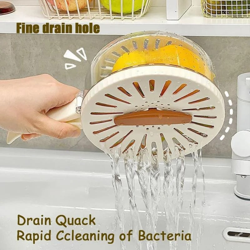 Vegetable & Fruit Cleaning Drainage Basket – Multi-Purpose Kitchen Strainer