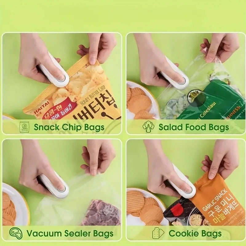 Mini Heat Sealing Machine – Portable Plastic Bag Sealer