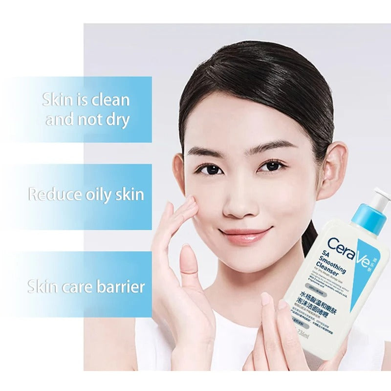 CeraVe SA Smoothing Cleanser – For Rough & Bumpy Skin
