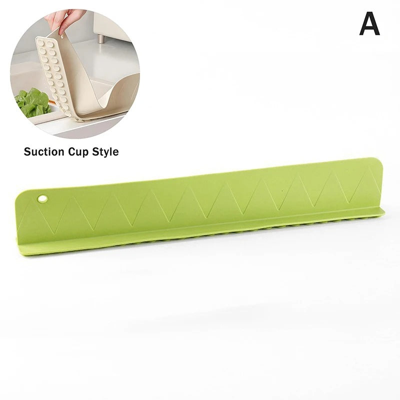 Silicone Sink Splash Guard with Suction Cups – Flexible Water Barrier for a Clean, Dry Kitchen